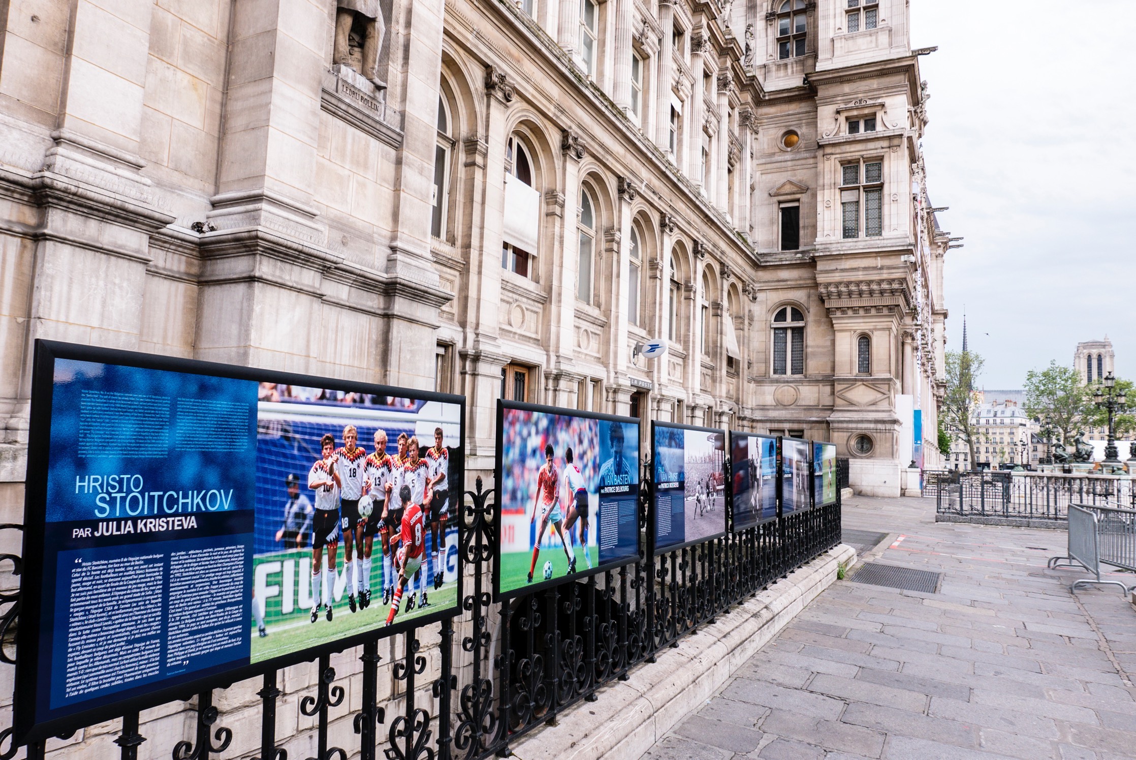 Exposition EURO 2016 Les-legendes-du-football Hristo Stoitchkov par Julia Kristeva