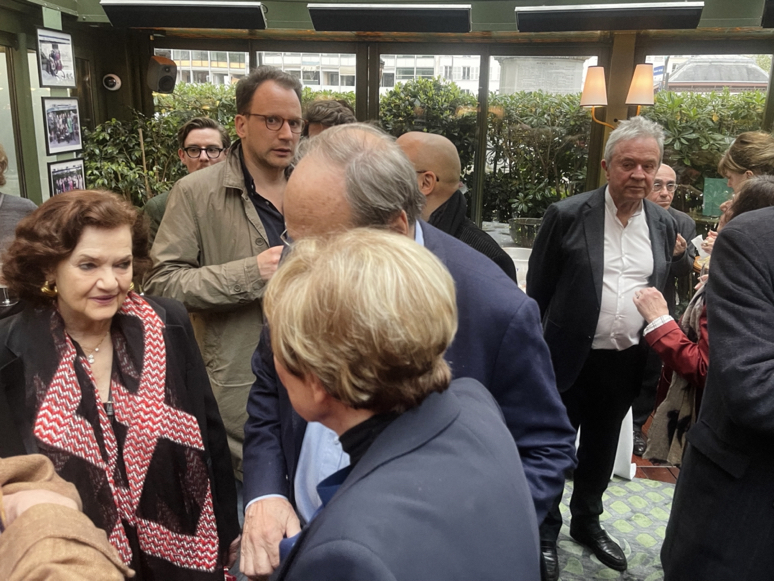 Élisabeth Roudinesco, Julia Kristeva, Jean- François Rabain, Alexandre Folman, Yorick Secretin, Antoine Gallimard, Colette Fellous, Albert Dichy, Nathalie Léger Élisabeth Roudinesco, Julia Kristeva, Jean- François Rabain, Alexandre Folman, Yorick Secretin, Antoine Gallimard, Colette Fellous, Albert Dichy, Nathalie Léger