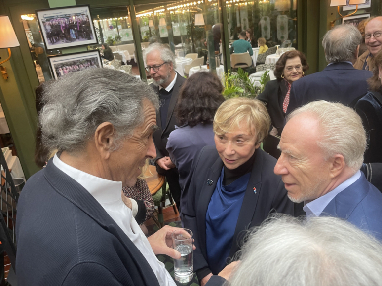 Bernatd-Henri Lévy, Julia Kristeva, Pierre Leroy Bernatd-Henri Lévy, Julia Kristeva, Pierre Leroy