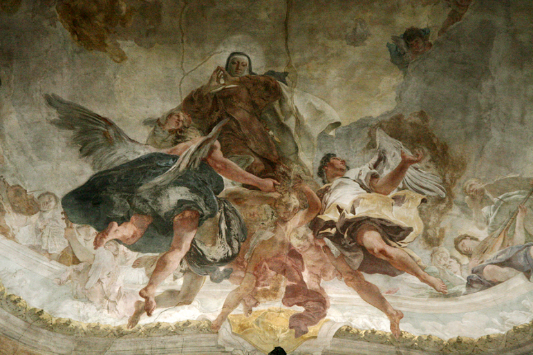 Tiepolo, Sainte Thérèse, photo: Sophie Zhang