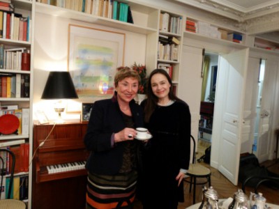 Julia Kristeva et Iskra Angelova