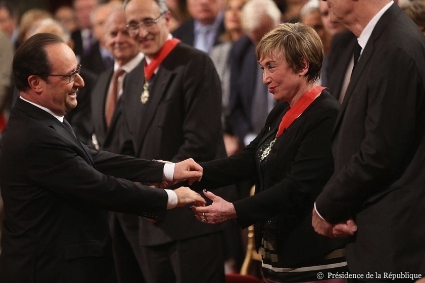 Julia Kristeva - Commandeur de la Légion d'honneur 