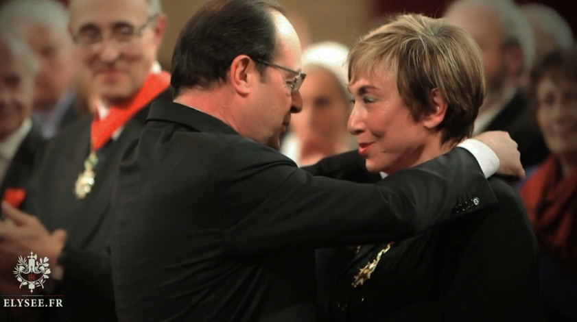 Julia Kristeva - Commandeur de la Légion d'honneur 