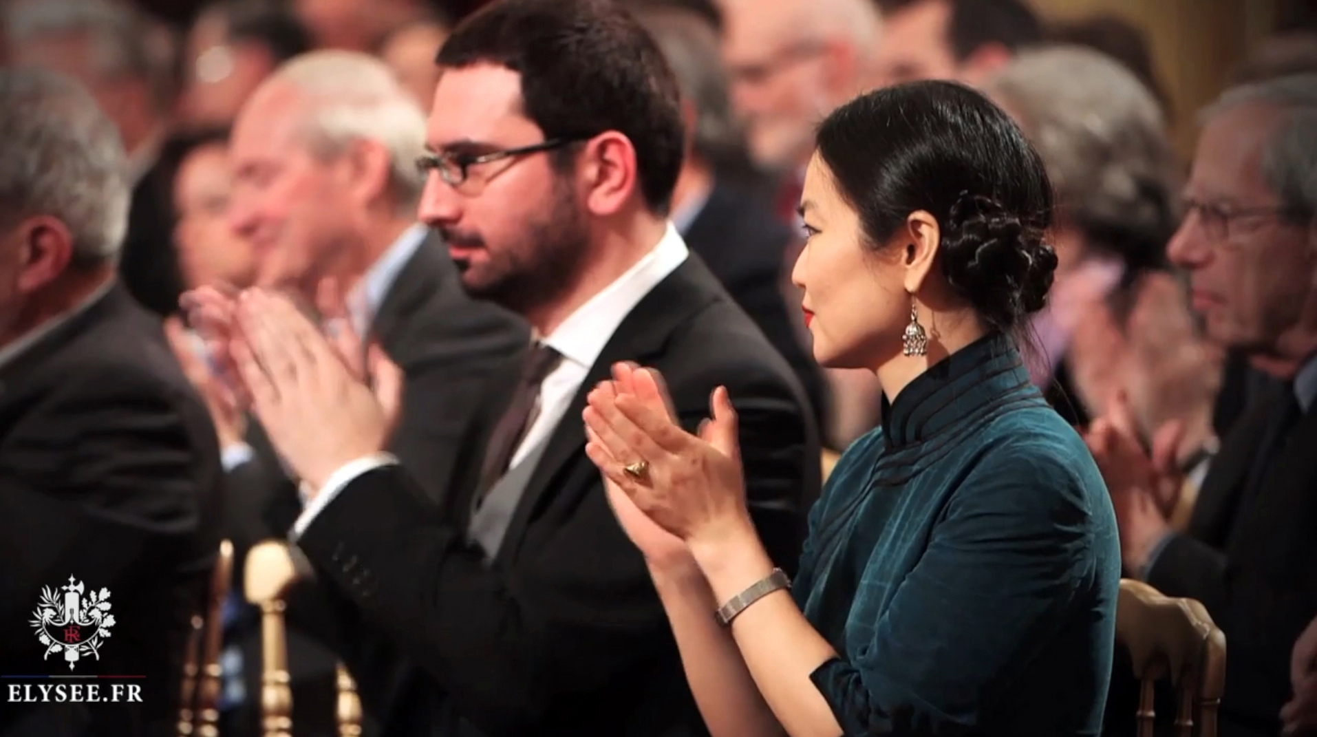 Georgi Galabov et Sophie Zhang, photo Dorothée Adam, ceremonie de 