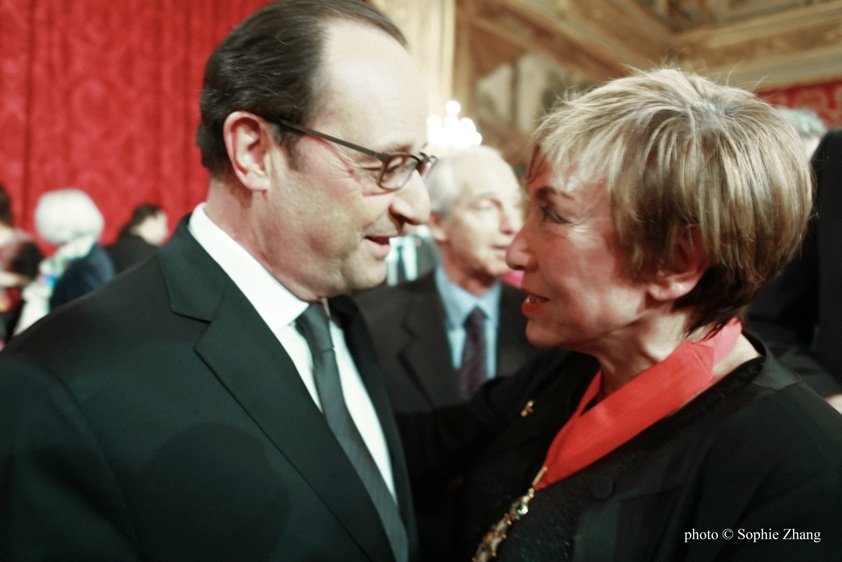 Julia Kristeva - Commandeur de la Légion d'honneur 