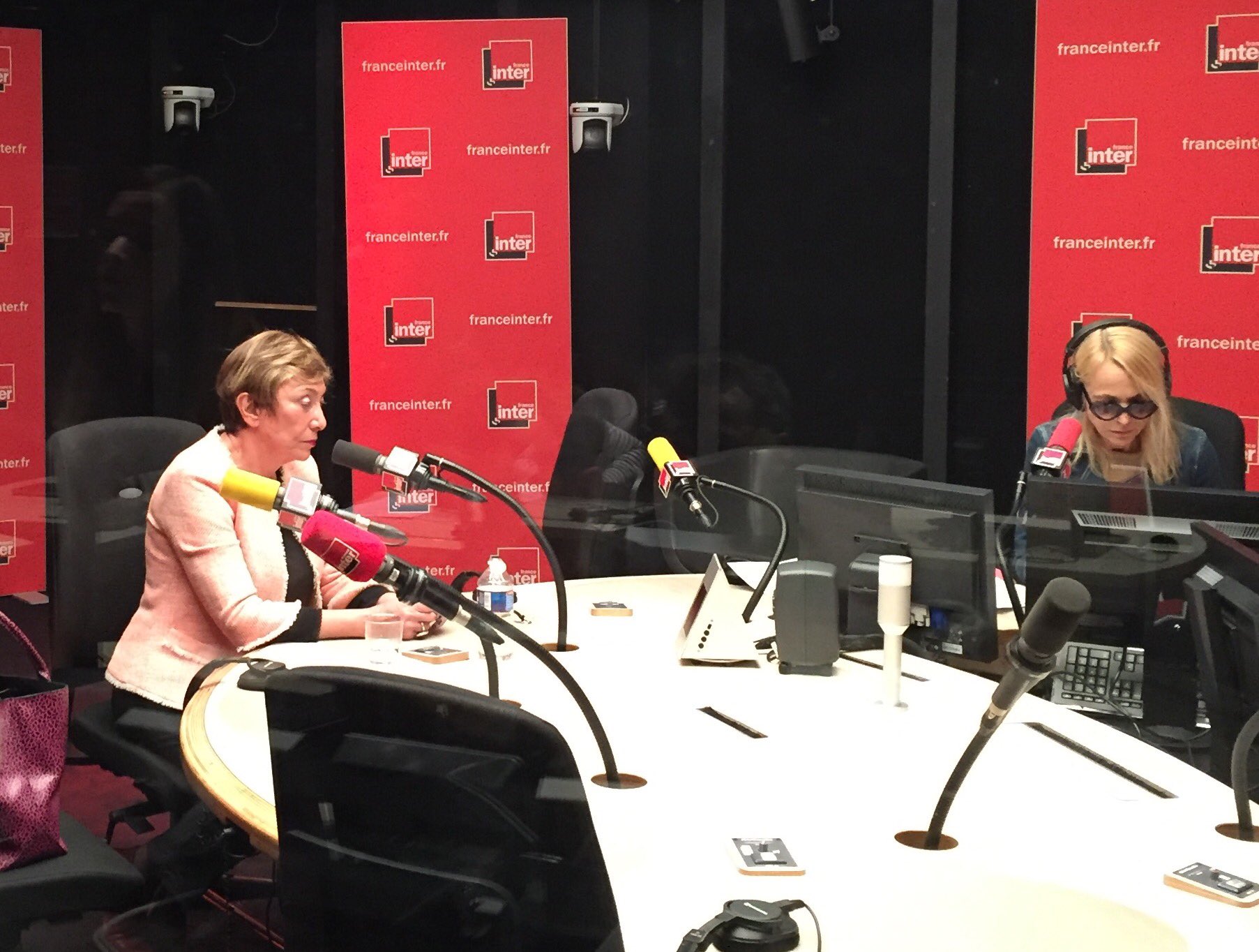 Julia Kristeva & Laure Adler, 18 octobre 2016, photo : Marie-Laure Defretin