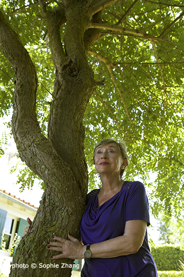 Portrait de Julia Kristeva, par Sophie Zhang (photo © Sophie Zhang)