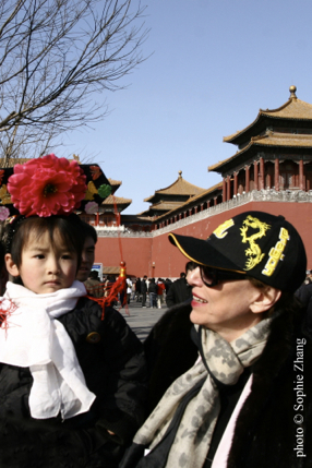 Julia Kristeva à Beijing photo Sophie Zhang
