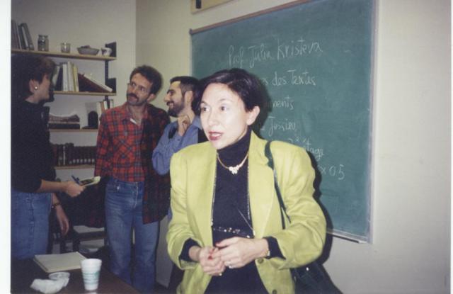 Julia Kristeva en 1992, Université de Toronto