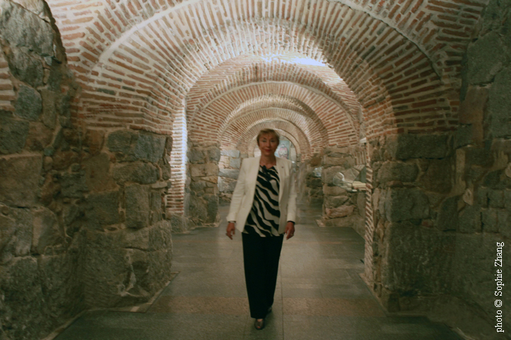 Julia Kristeva à Avila, photo Sophie Zhang