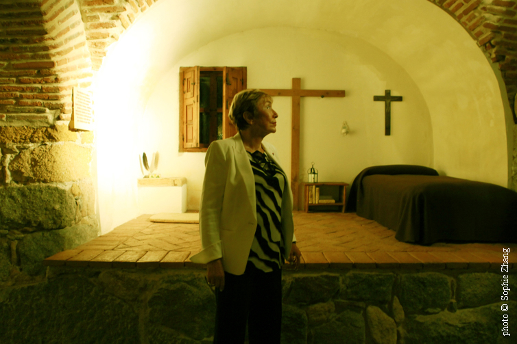 Julia Kristeva à Avila, photo Sophie Zhang