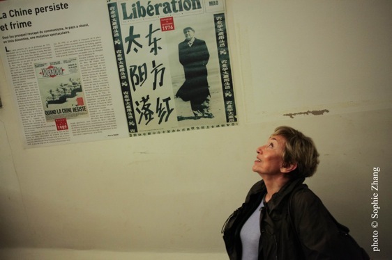 Julia Kristeva, photo de Sophie Zhang