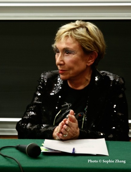 Julia Kristeva, photo Sophie Zhang