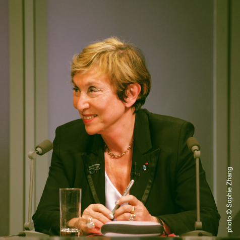 Julia Kristeva, photo : Sophie Zhang