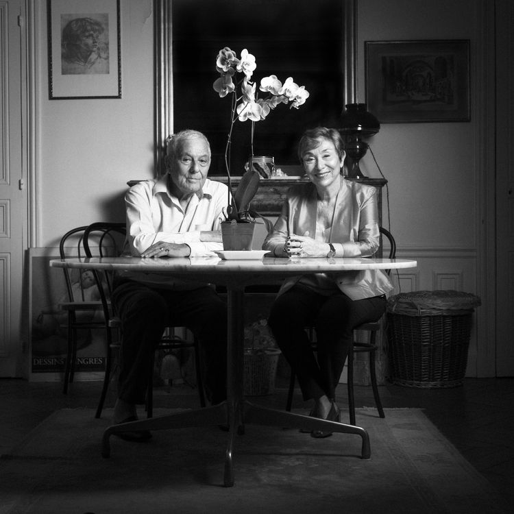 Julia Kristeva et Philippe Sollers, juillet 2015
