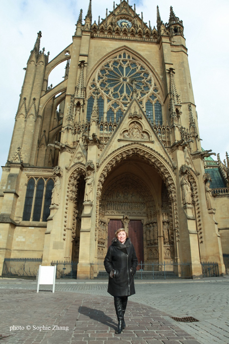   Julia Kristeva à Metz photo © Sophie Zhang 