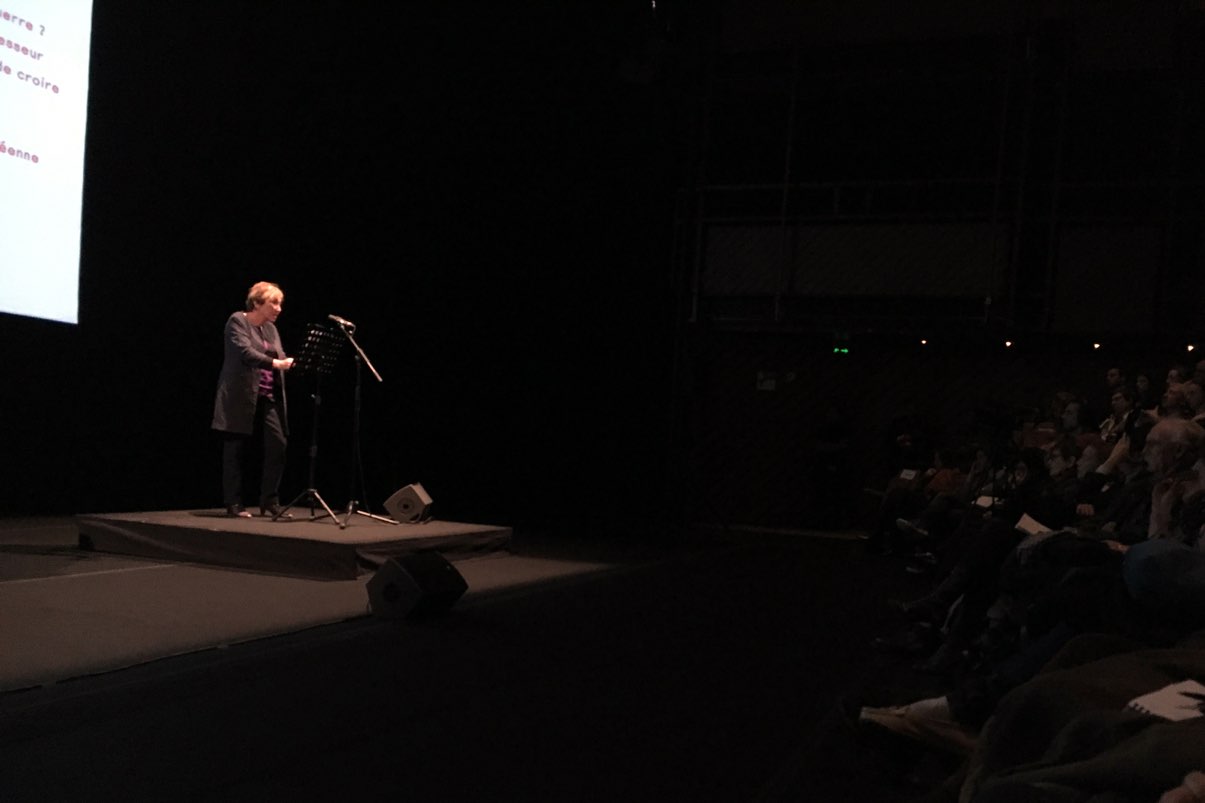 JULIA KRISTEVA  7 novembre 2016 , Théâtre de la Colline