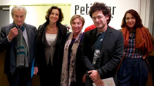 Michel-Deguy-Audrey-Azoulay-Julia-Kristeva-theatre-de-la-COLLINEphoto_JulietteParisot