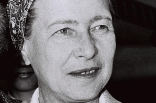 Simone de Beauvoir en 1967